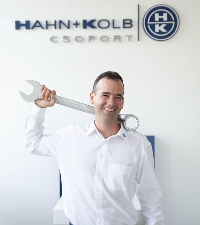 Németh Zoltán, a HAHN+KOLB Hungária Kft. ügyvezető igazgatója