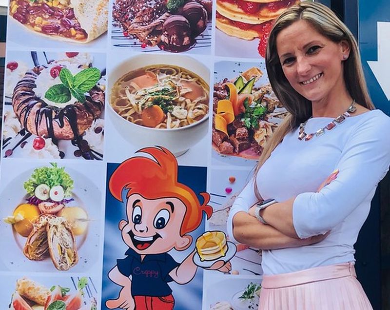 Gyerekkori kísérletből felnőtt siker Oszlánczi Réka, a Creppy Palacsintaház alapító tulajdonosa