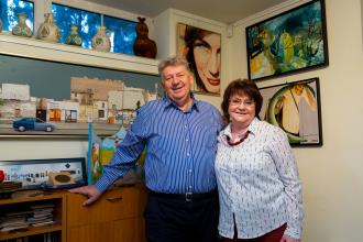 festmények, gyűjtők, gyűjtemények, Völgyi-Skonda házaspár