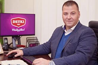 Koósa Péter, a Detki Keksz Kft. ügyvezetője
