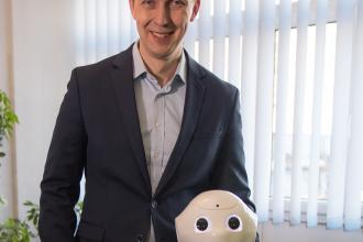 Pepper, robot,Netlife, Bartha Levente